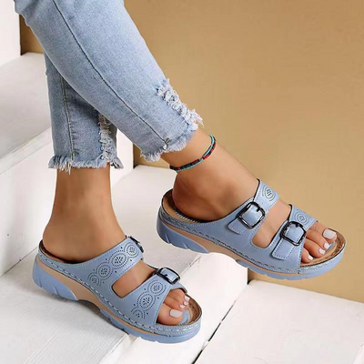 VIVILY | Orthopädische Leder-Sandalen
