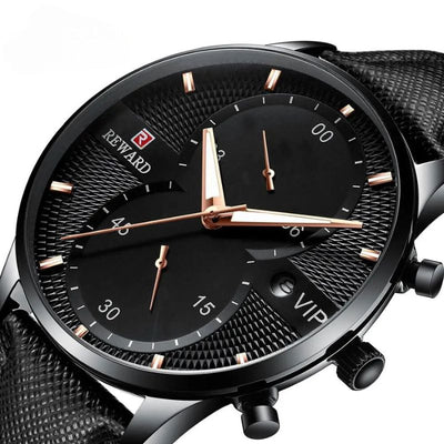 VIVILY | Luxe Quarz Chronograph Uhr