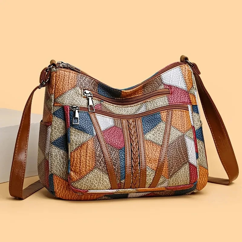 Gisela™ | Schultertasche mit Muster