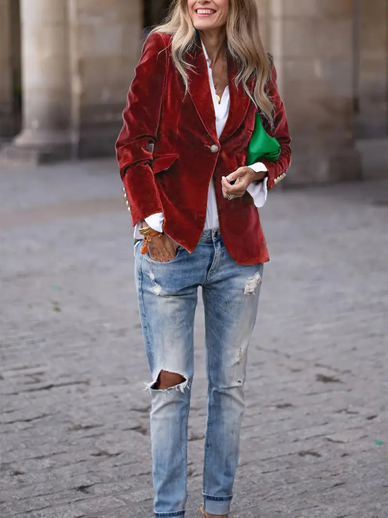 VIVILY | MODERNE JACKE MIT SCHNITT