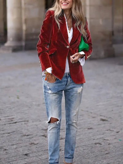 VIVILY | MODERNE JACKE MIT SCHNITT