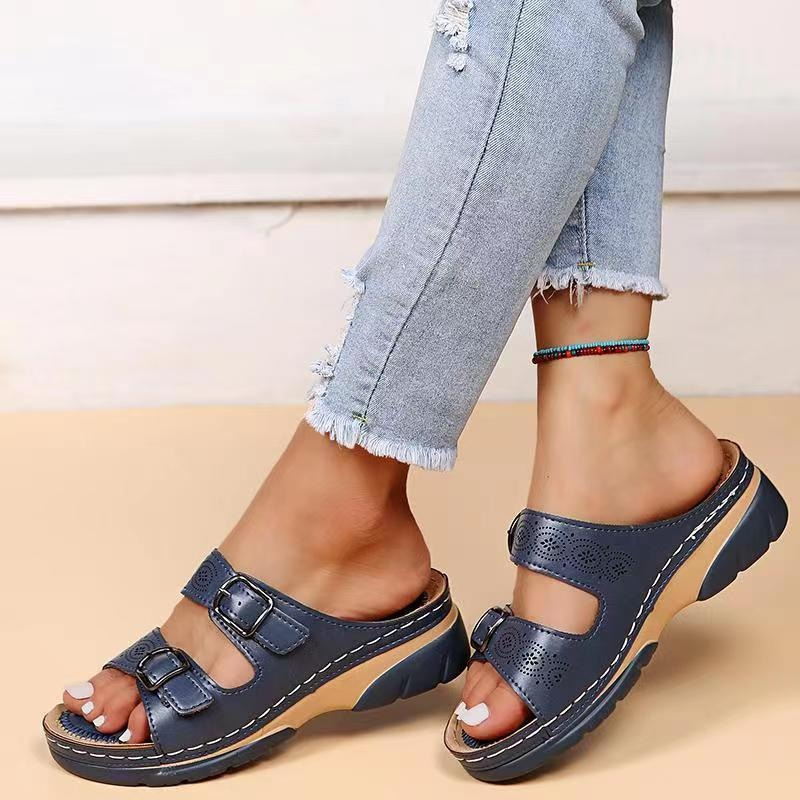 VIVILY | Orthopädische Leder-Sandalen