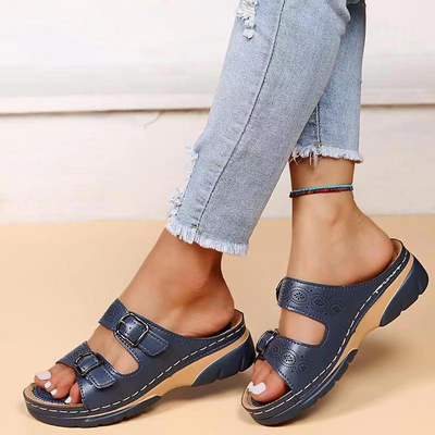 VIVILY | Orthopädische Leder-Sandalen
