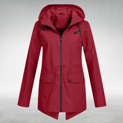 VIVILY | Wasserdichte Kapuzenjacke mit Taschen
