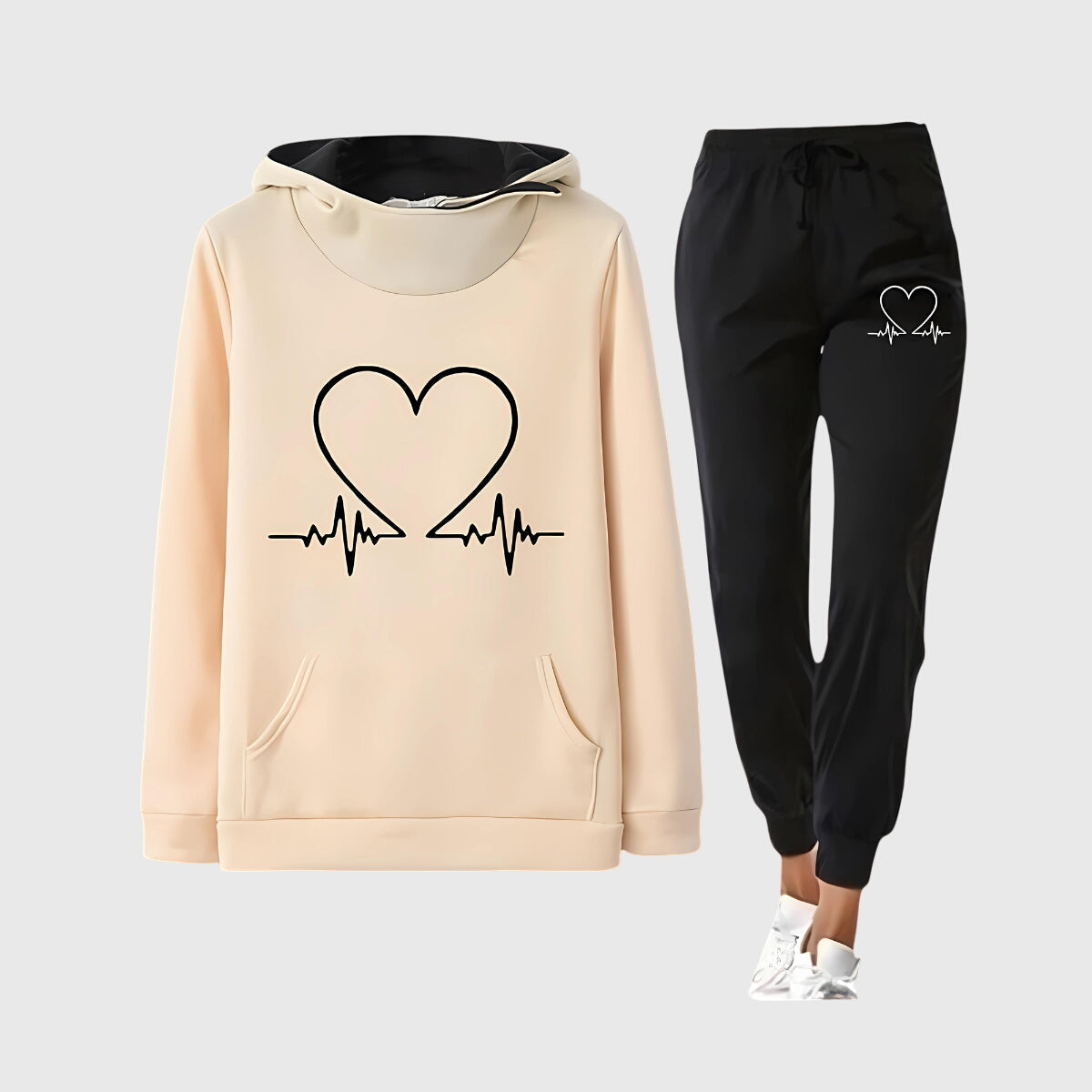 VIVILY | Zweiteiliges Set mit Hoodie und Jogginghose
