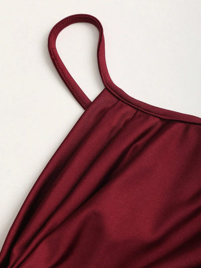 VIVILY | Drapiertes Maxikleid