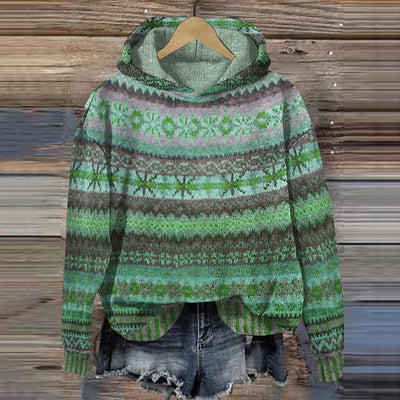 Carola | Zeitloser Muster-Hoodie
