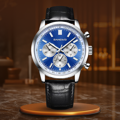 VIVILY | Militär Sport Casual™ Quarz Uhr aus Leder