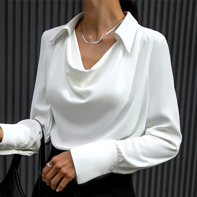 VIVILY | Elegante Kragenbluse