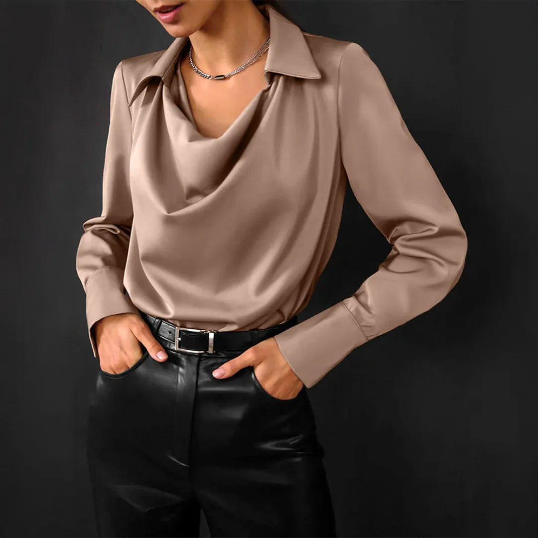 VIVILY | Elegante Kragenbluse