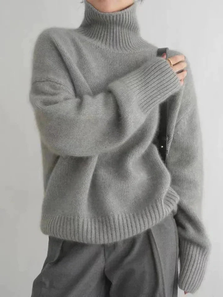 VIVILY | Eleganter Cashmere Rollkragen