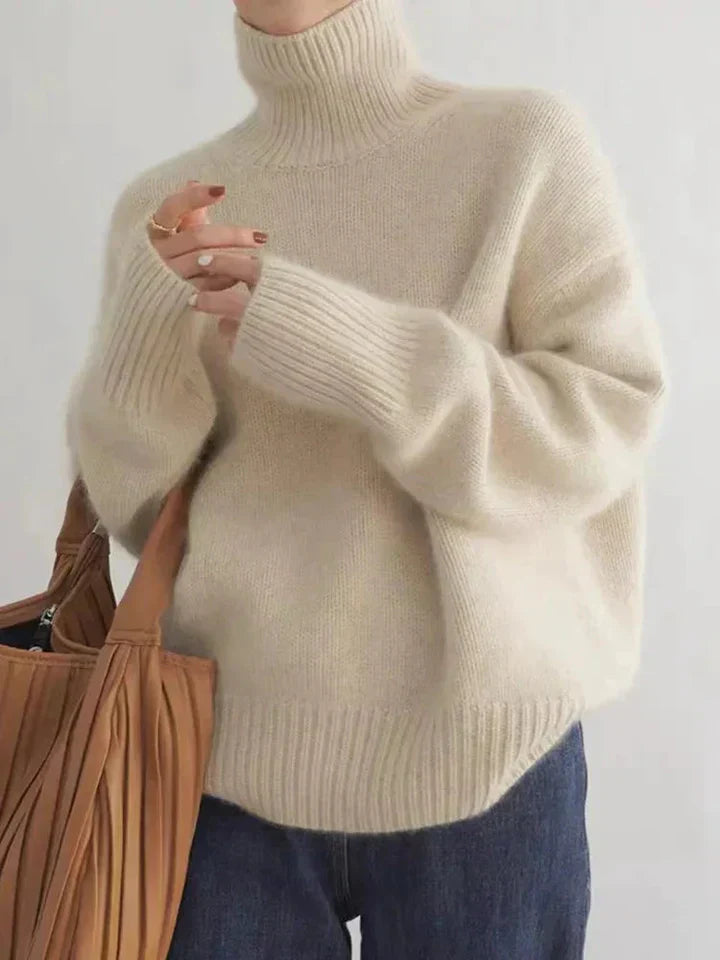 VIVILY | Eleganter Cashmere Rollkragen