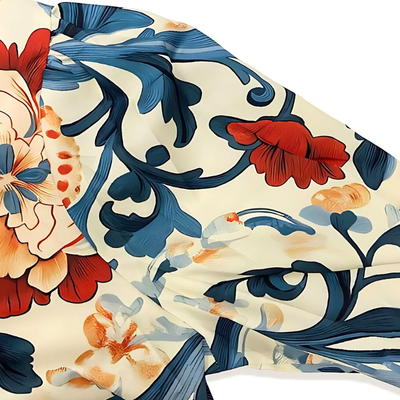 VIVILY | Vintage bedrucktes Hemdblusenkleid