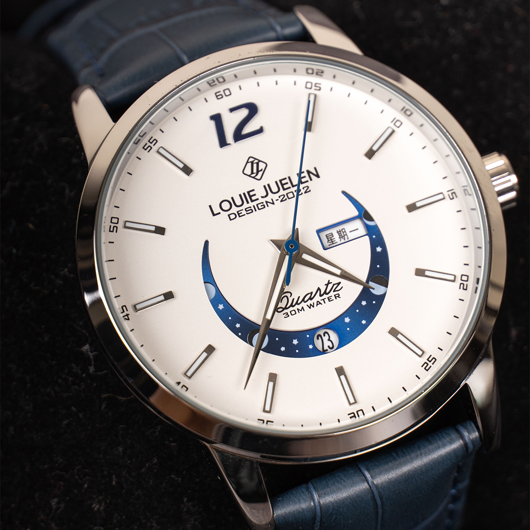 VIVILY | Elegante Luminöse Mondphasen-Uhr™