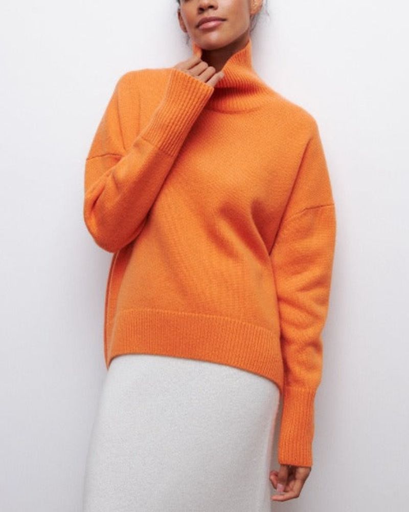 Anouk | Klassischer Rollkragenpullover