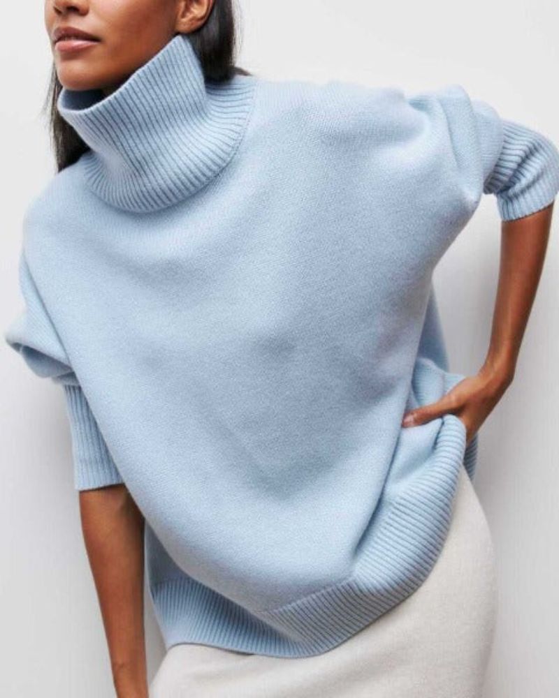 Anouk | Klassischer Rollkragenpullover