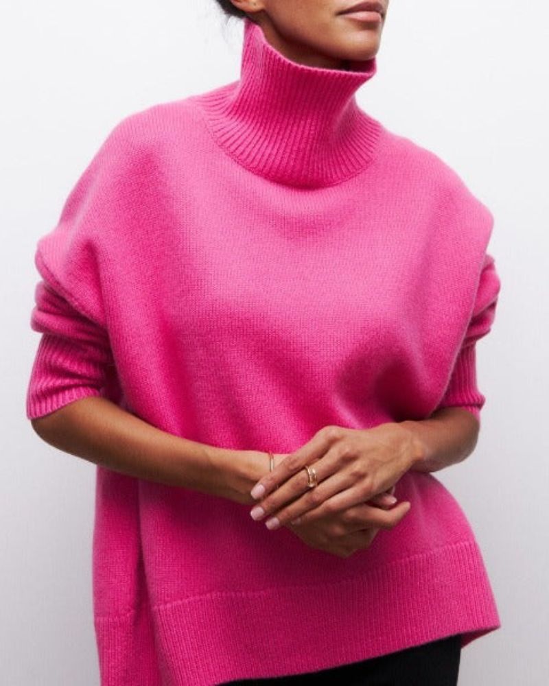 Anouk | Klassischer Rollkragenpullover