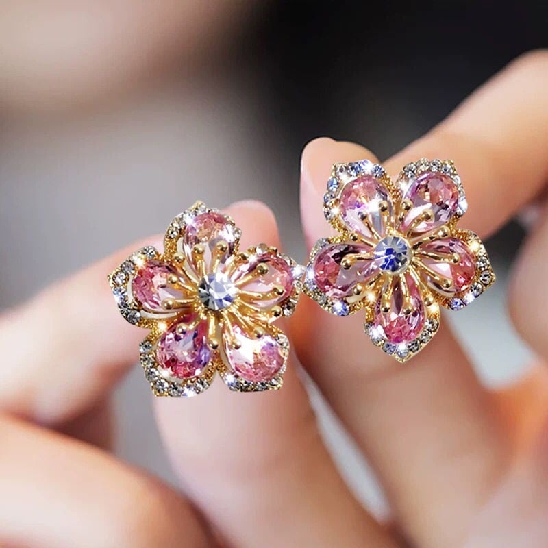 VIVILY | Elegante mehrfarbige Ohrringe mit Kristallen für einen außergewöhnlichen Stil