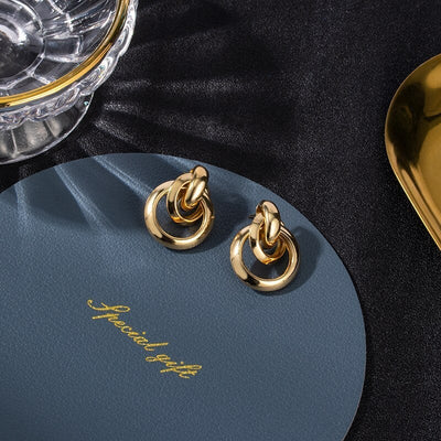 VIVILY | Elegante und zeitlose Goldohrringe
