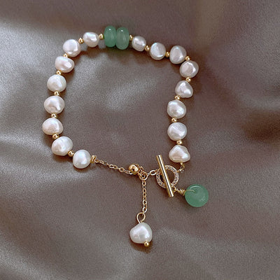 VIVILY | Luxuriöses Abenteuerarmband mit natürlichen Meeresperlen