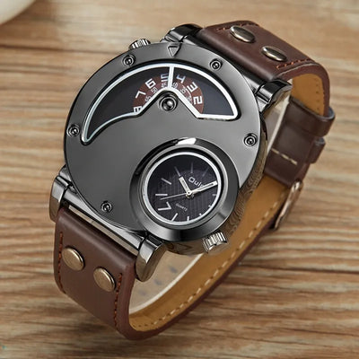 Luxus Quarz Dual Time Uhr™ VIVILY