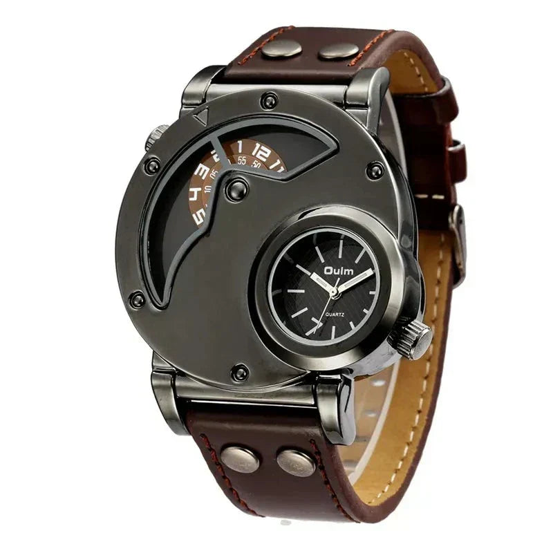 Luxus Quarz Dual Time Uhr™ VIVILY