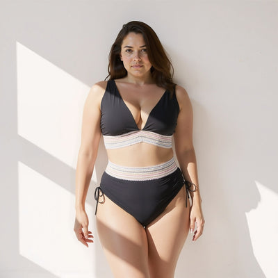 Mireille – High-Waist-Bikini-Set mit Bauchkontrolle