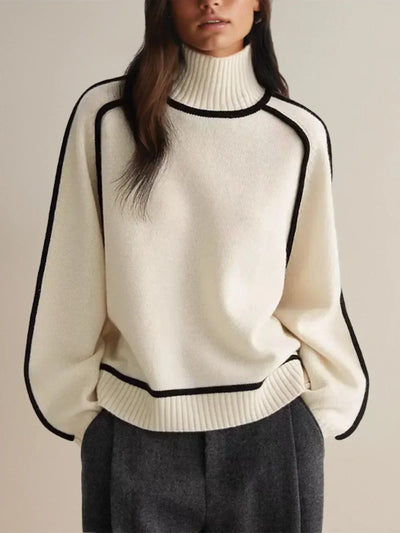 VIVILY | Stilvoller Rollkragenpullover