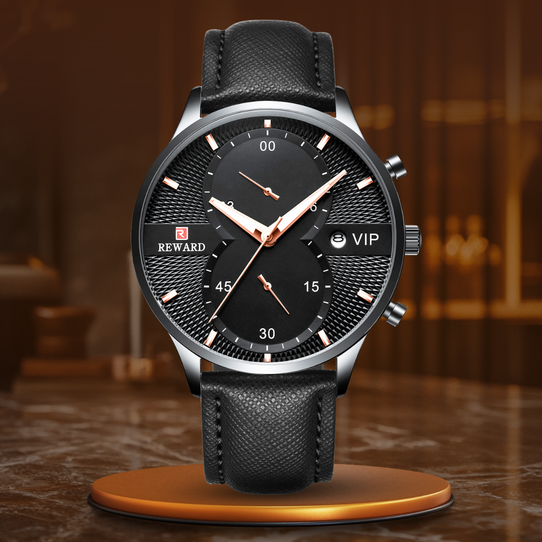 VIVILY | Luxe Quarz Chronograph Uhr