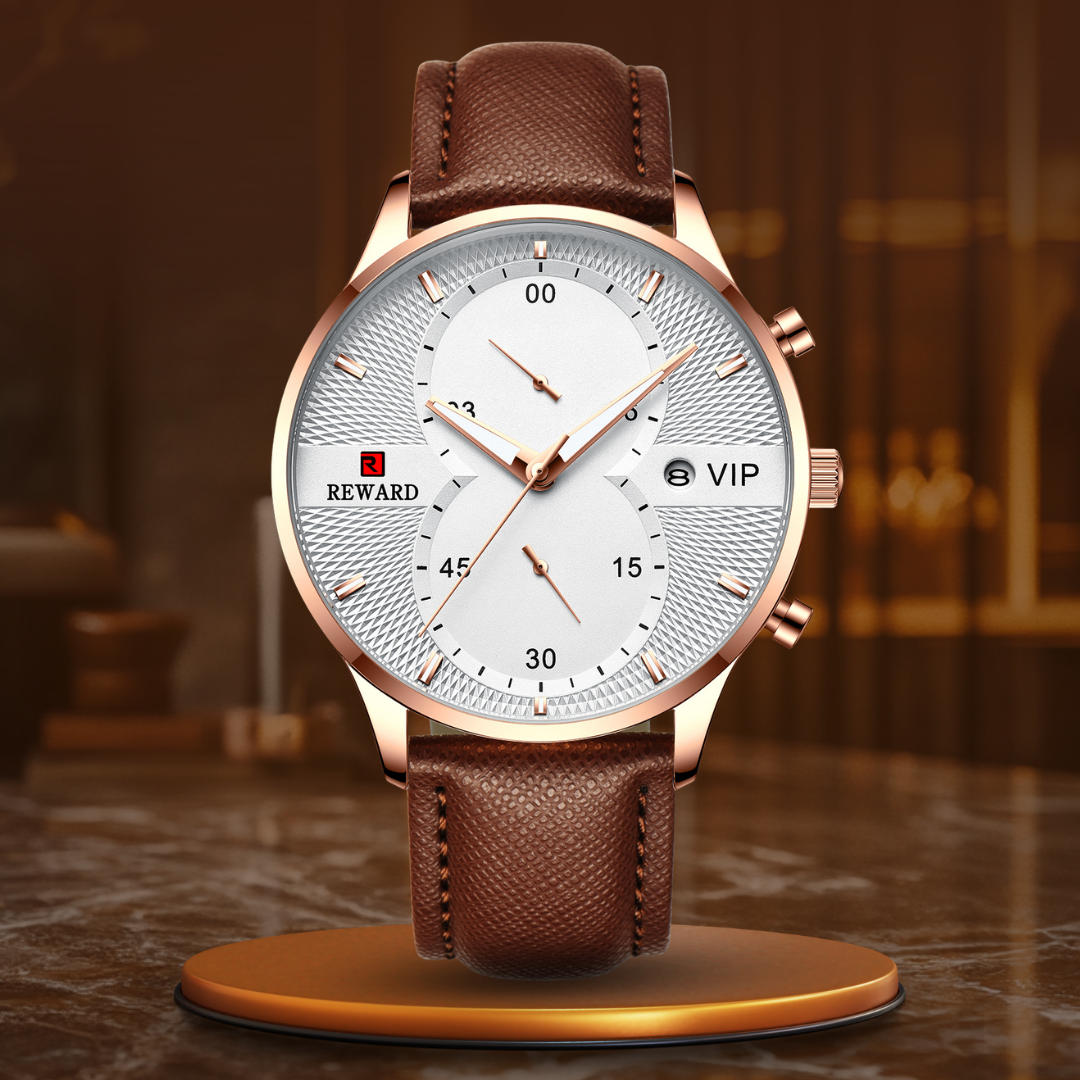 VIVILY | Luxe Quarz Chronograph Uhr