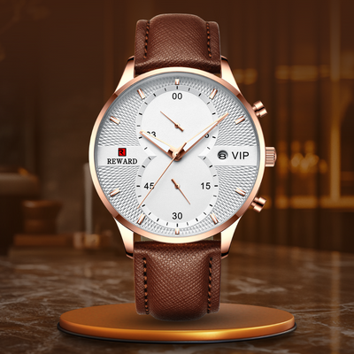 VIVILY | Luxe Quarz Chronograph Uhr