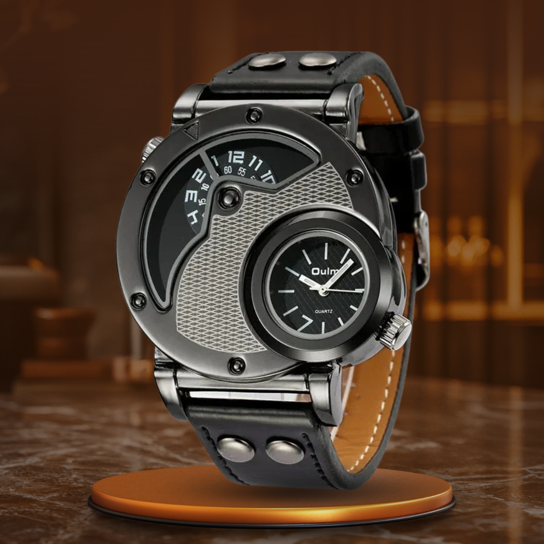 Luxus Quarz Dual Time Uhr™ VIVILY