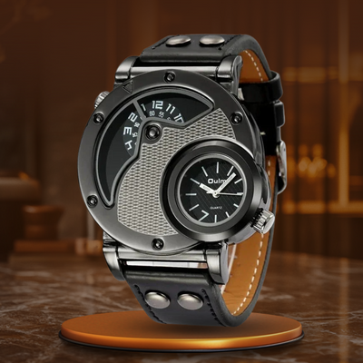 Luxus Quarz Dual Time Uhr™ VIVILY