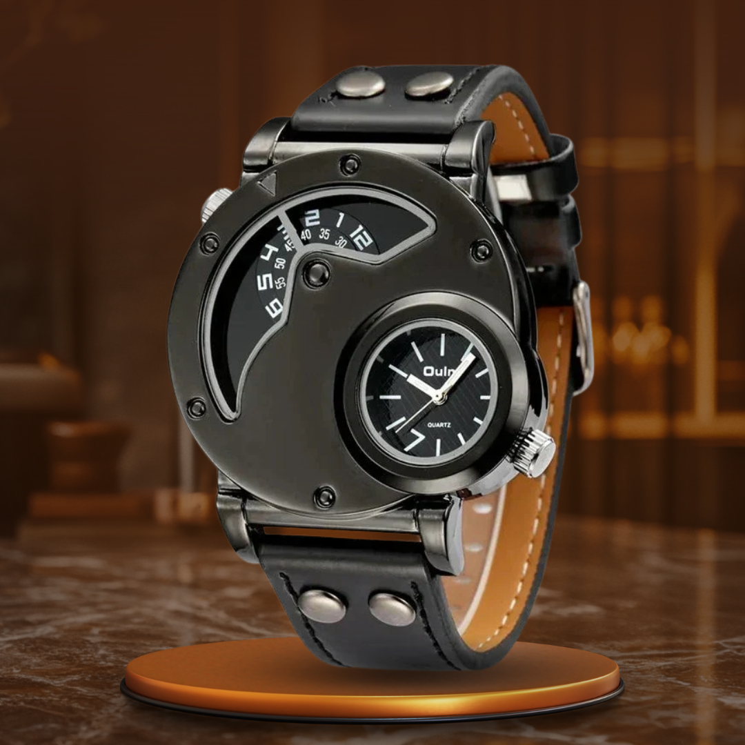 Luxus Quarz Dual Time Uhr™ VIVILY