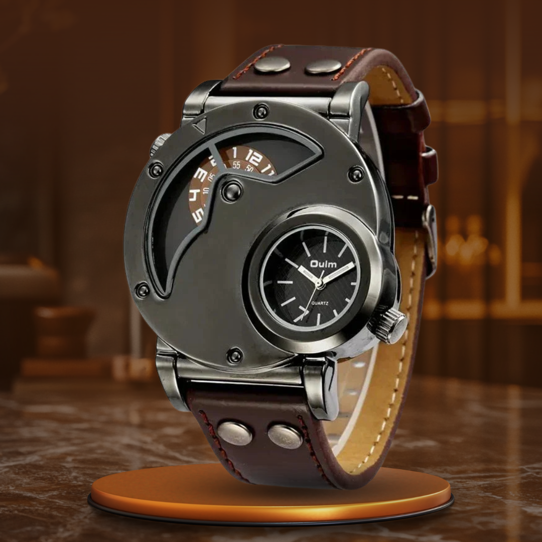 Luxus Quarz Dual Time Uhr™ VIVILY