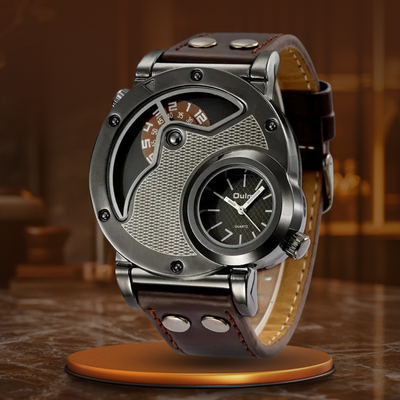 Luxus Quarz Dual Time Uhr™ VIVILY