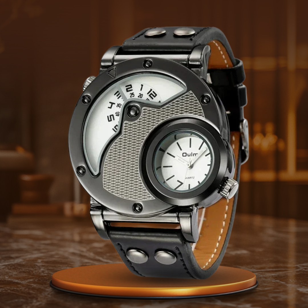 Luxus Quarz Dual Time Uhr™ VIVILY