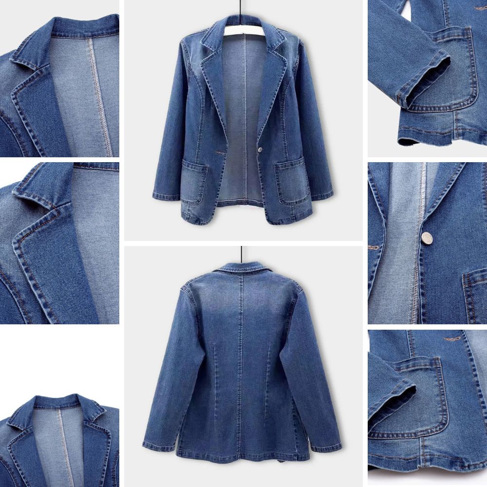 VIVILY | Stilvoller Denimblazer für Frauen