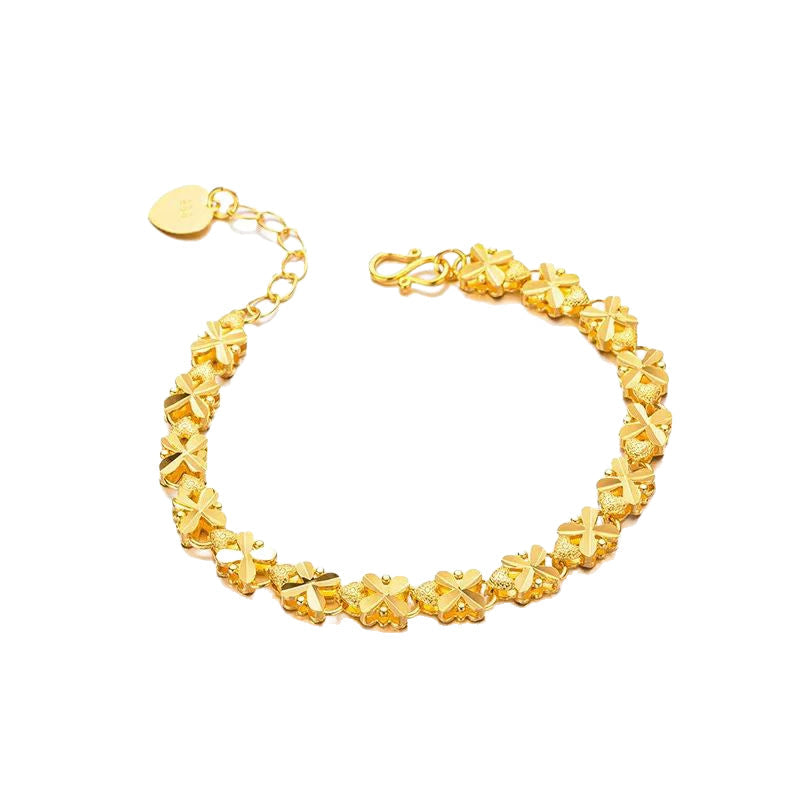 VIVILY | Vintage Elegantes Armband mit Charmanter Margerite