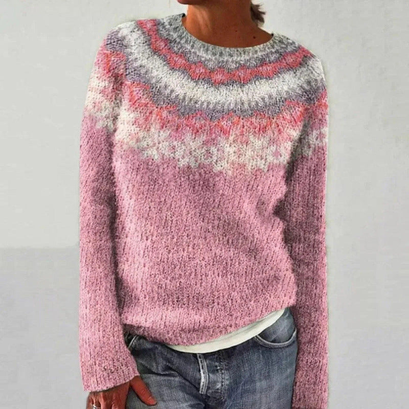 VIVILY | Stilvolles Sweatshirt mit Geometrischem Schnitt