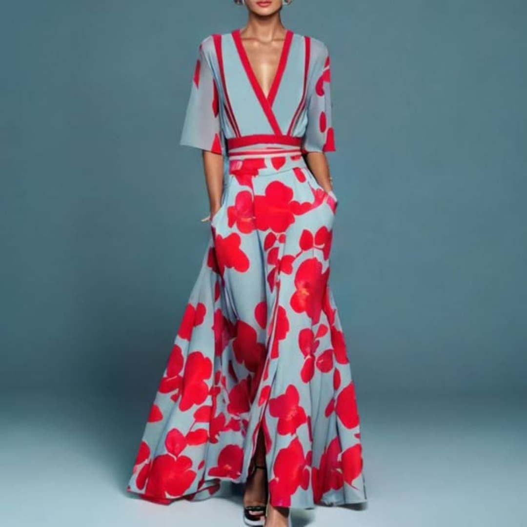 Emilia™ – Elegantes Kleid mit Blumenmuster