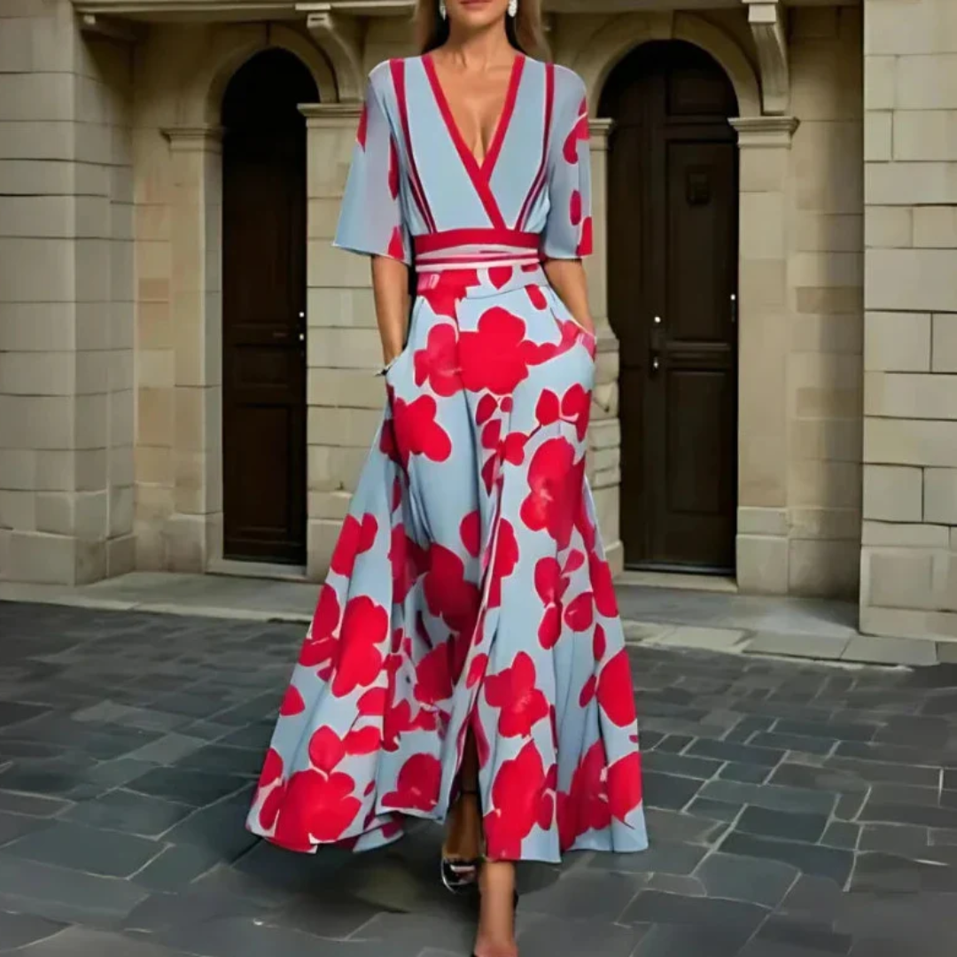 Emilia™ – Elegantes Kleid mit Blumenmuster