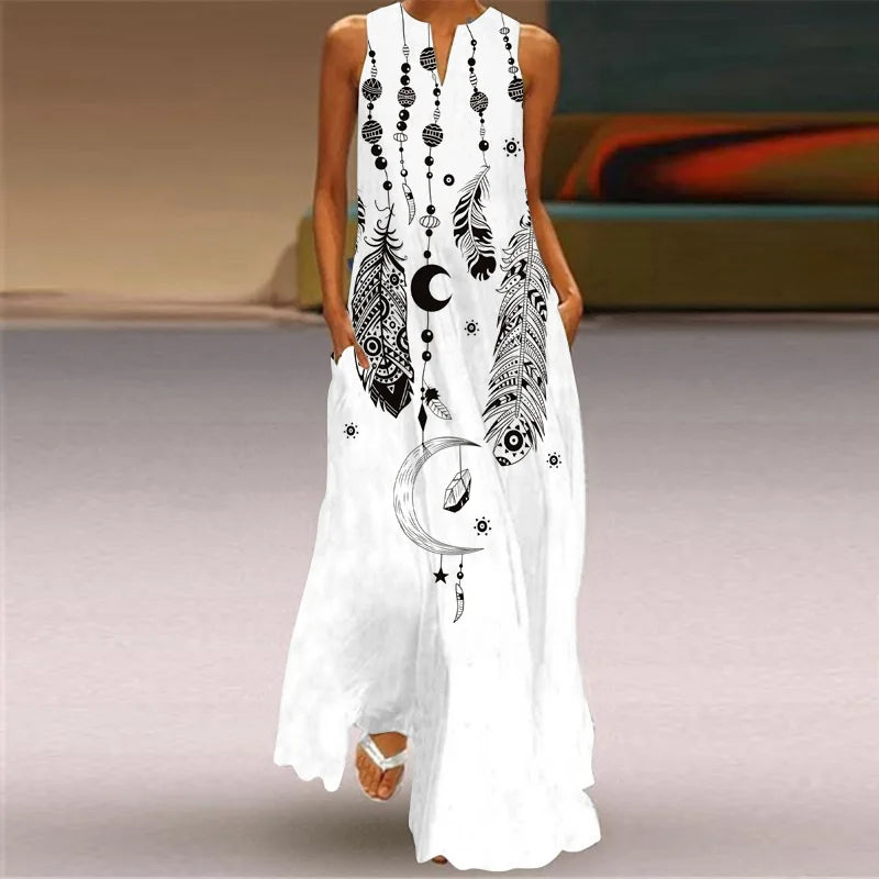 Annalena™ | A-Linienkleid Butterfly Bloom