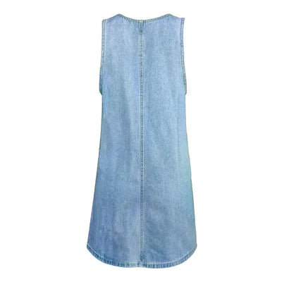 VIVILY | Praktisches und Leichtes Denim Sommerkleid
