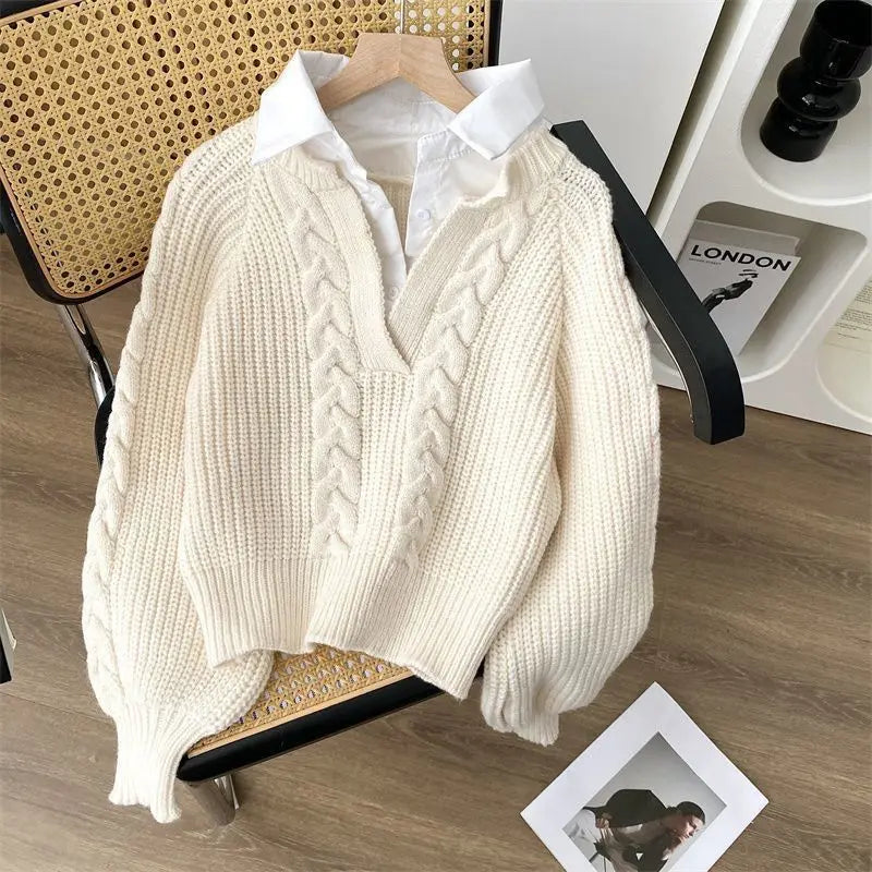 VIVILY | Retro Duo Cocoon Pullover