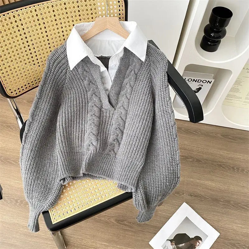 VIVILY | Retro Duo Cocoon Pullover