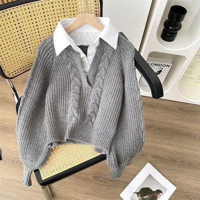 VIVILY | Retro Duo Cocoon Pullover