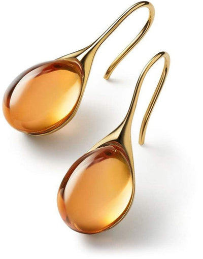 VIVILY | Elegante Tropfenohrringe aus Gold und Silber