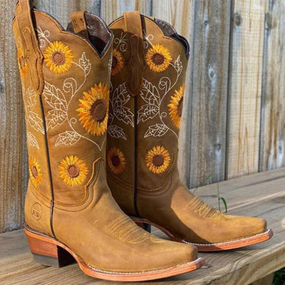 Löwenzahn™ | Damen Boho-Stil Stiefel