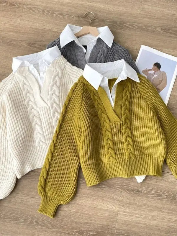 VIVILY | Retro Duo Cocoon Pullover